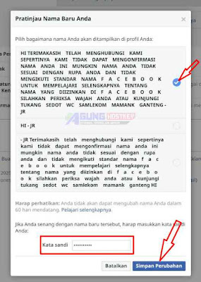 membuat akun facebook koran nama panjang