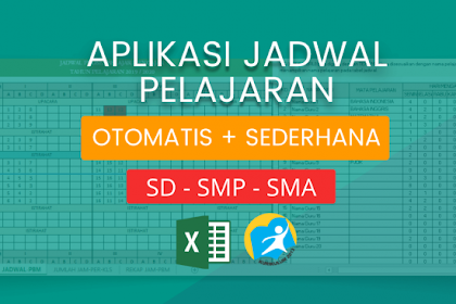Download Aplikasi Jadwal Pelajaran Otomatis SD, SMP, SMA Terbaru