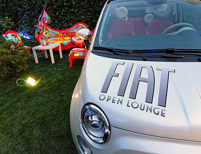 Fiat 500 Lounge White. New Fiat 500 Lounge