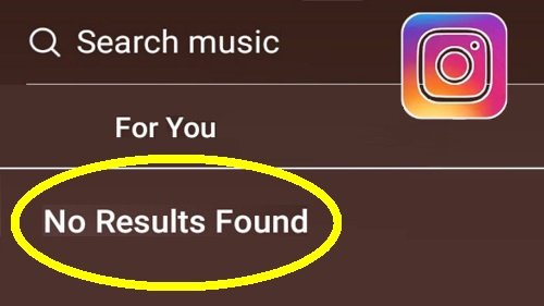 How To Fix Instagram Music Story No Result Found Problem Solved