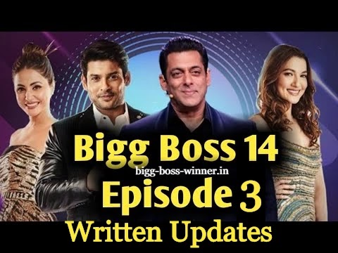 Bigg Boss 14 Episode 3 Written Updates