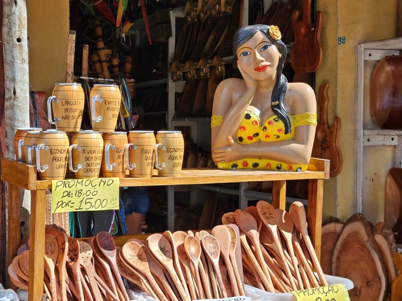 Compras e artesanatos em Porto Seguro