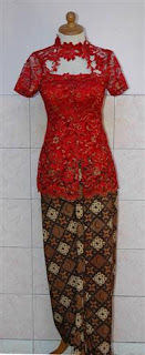 Kebaya Lengan Pendek Modern