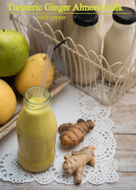 turmeric ginger almond milk 