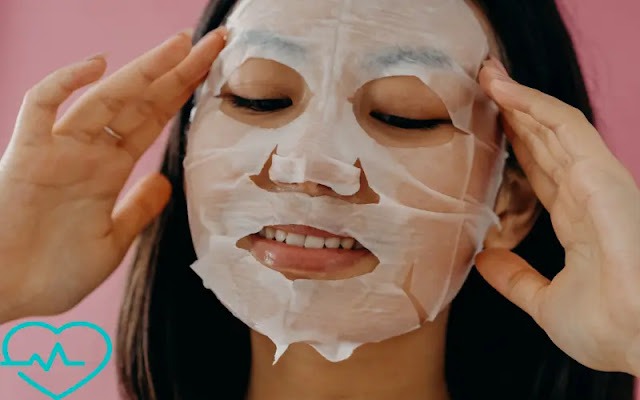 paper masks for skin irritation and face redness