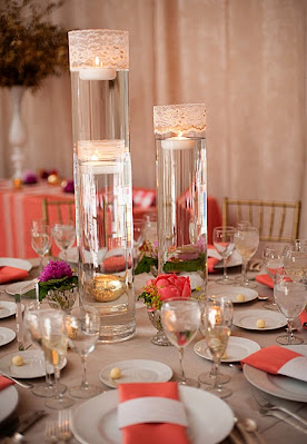 Coral Wedding Accents