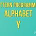 How to Print Alphabet Y in Python?