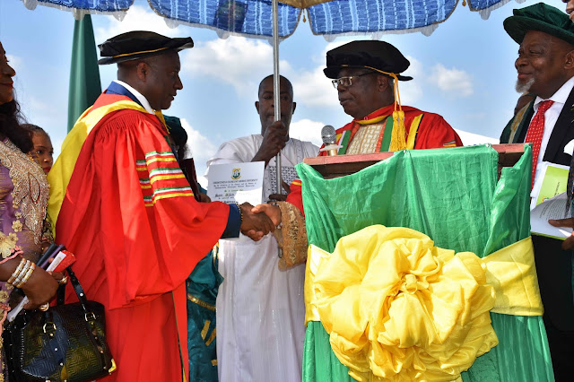 Air Peace boss gets doctorate, wows Anambra varsity with N70m, nonviolence centre 