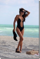 Claudia-Romani-Wearing-One-Piece-Thong-Bikini-Swimsuit-On-Miami-Beach-10