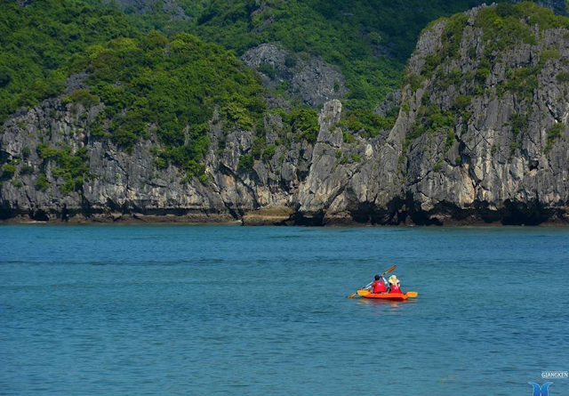 chèo thuyền kayak