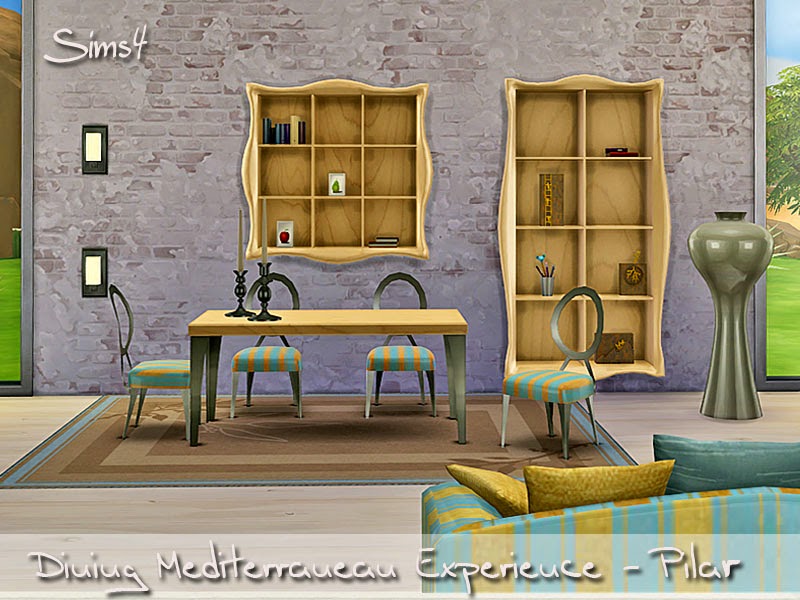 18-10-2014  Sims 4 Dining Mediterranean Experience