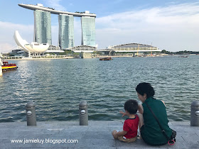 Marina Bay Sands Singapore, From Esplanade