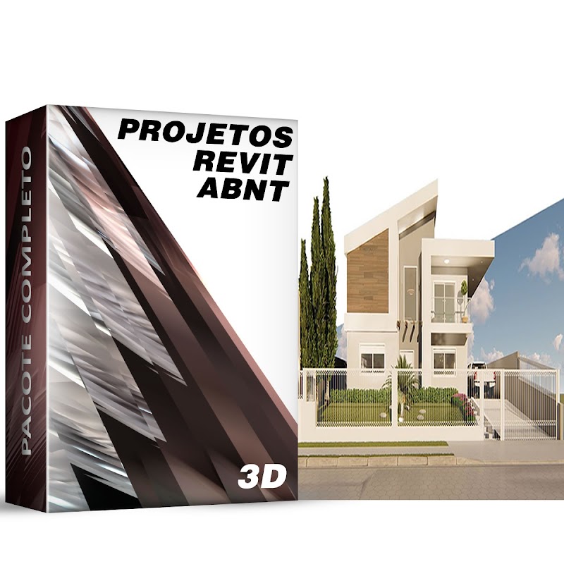 Pacote Projetos Editáveis Revit Template Abnt + Famílias + Software Download Grátis