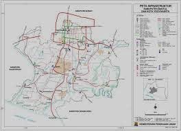 Peta Jawa Timur dan Yogyakarta - Kota Kota Di Pulau Jawa