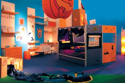 habitación infantil divertida