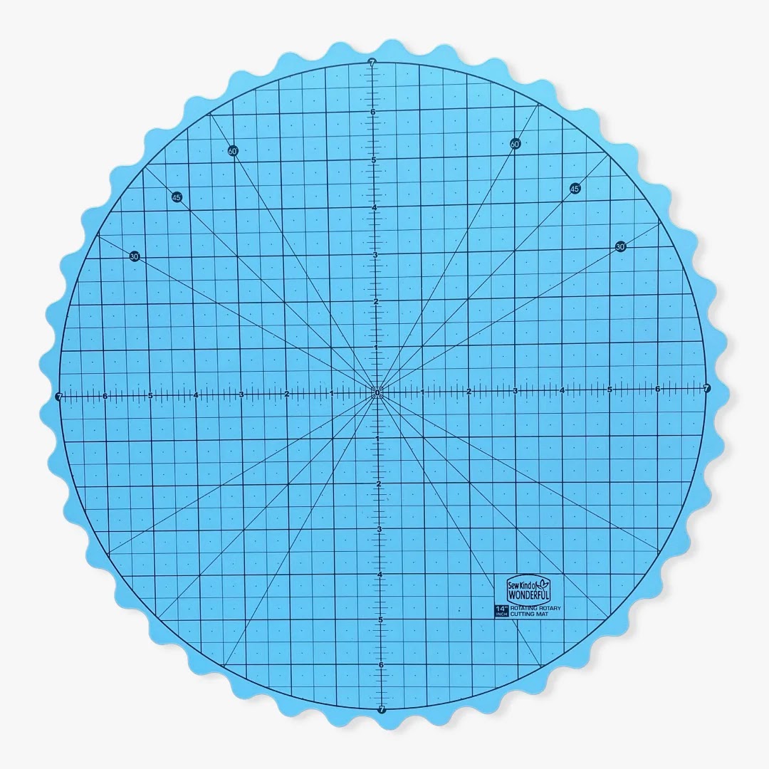 Creative Grids Self-Healing Rotating Rotary Cutting Mat 14 x 14