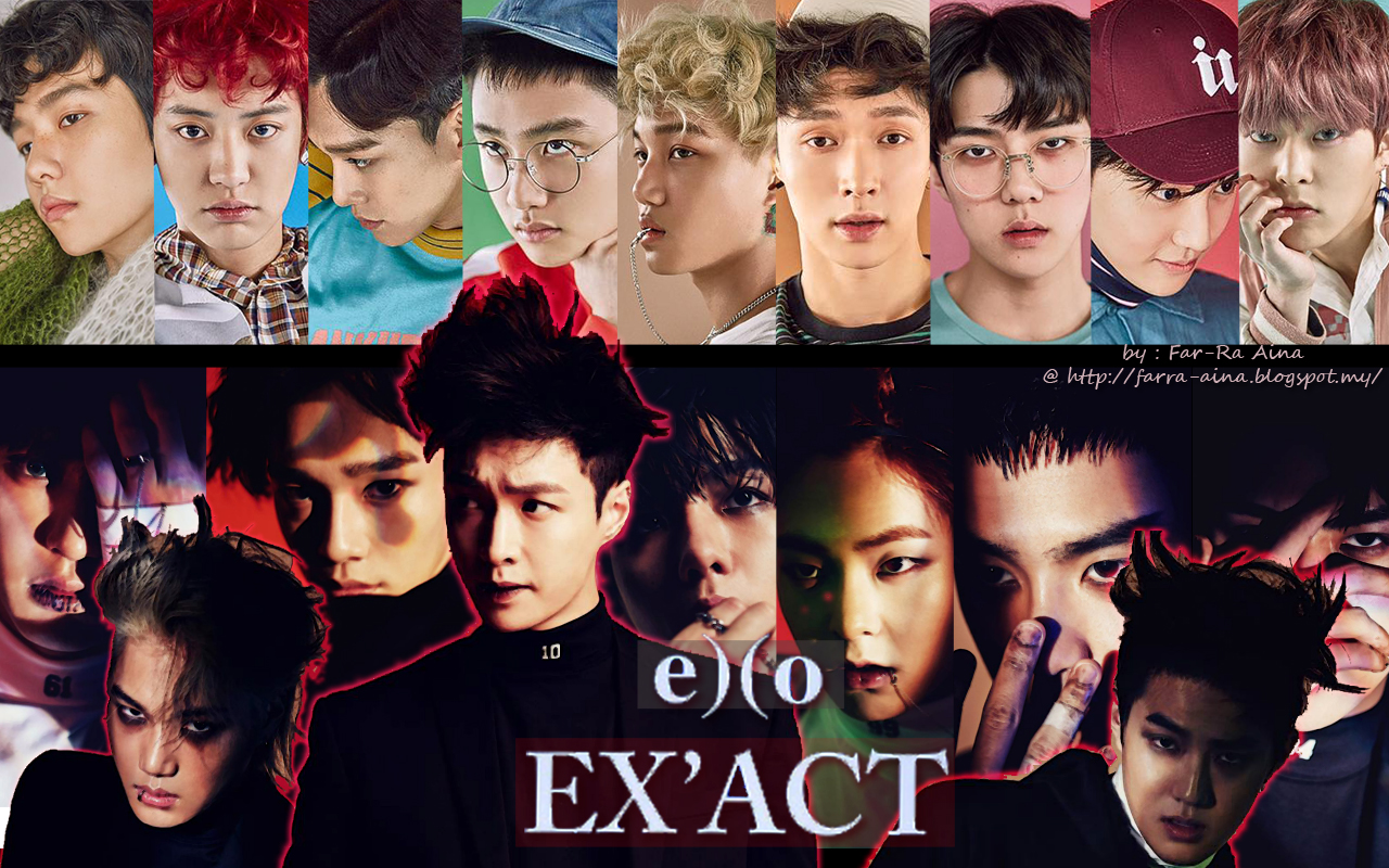 2019 EXO Desktop Wallpaper
