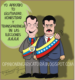 Resultado de imagen para Juan Manuel Santos NicolÃ¡s Maduro cartoons