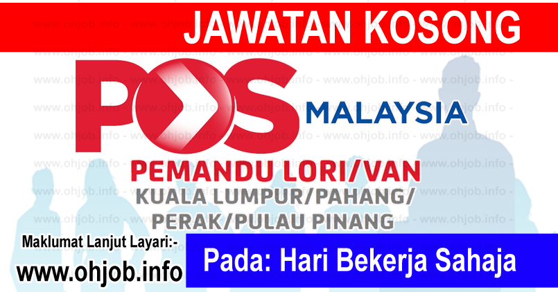 Job Vacancy at Pos Malaysia  JAWATAN KOSONG KERAJAAN 
