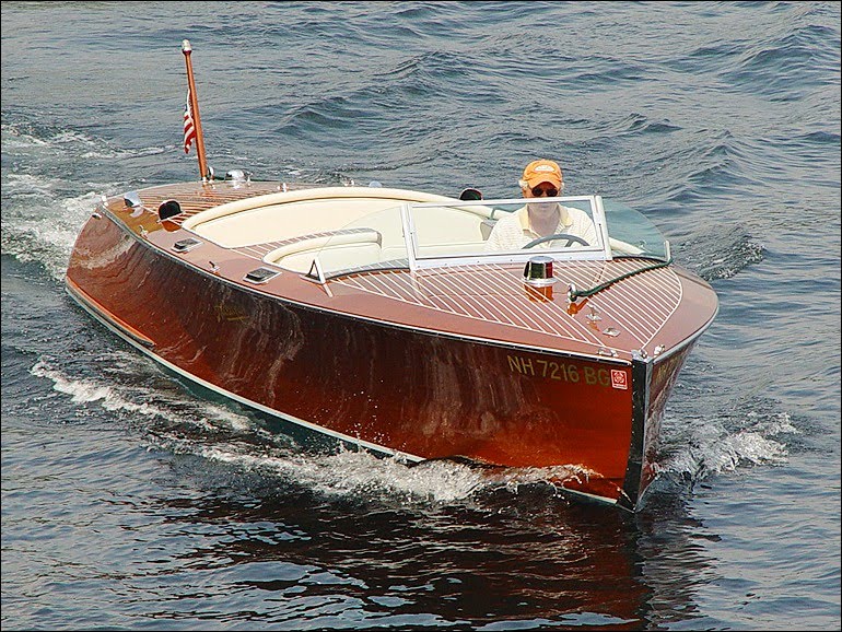 Antique" boats were built between 1919 and 1942, pre-World War II 