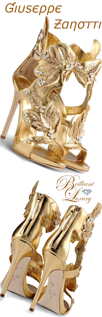 ♦Giuseppe Zanotti Pandora evening high heels #giuseppezanotti #shoes #brilliantluxury