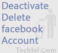 deactivate facebook account