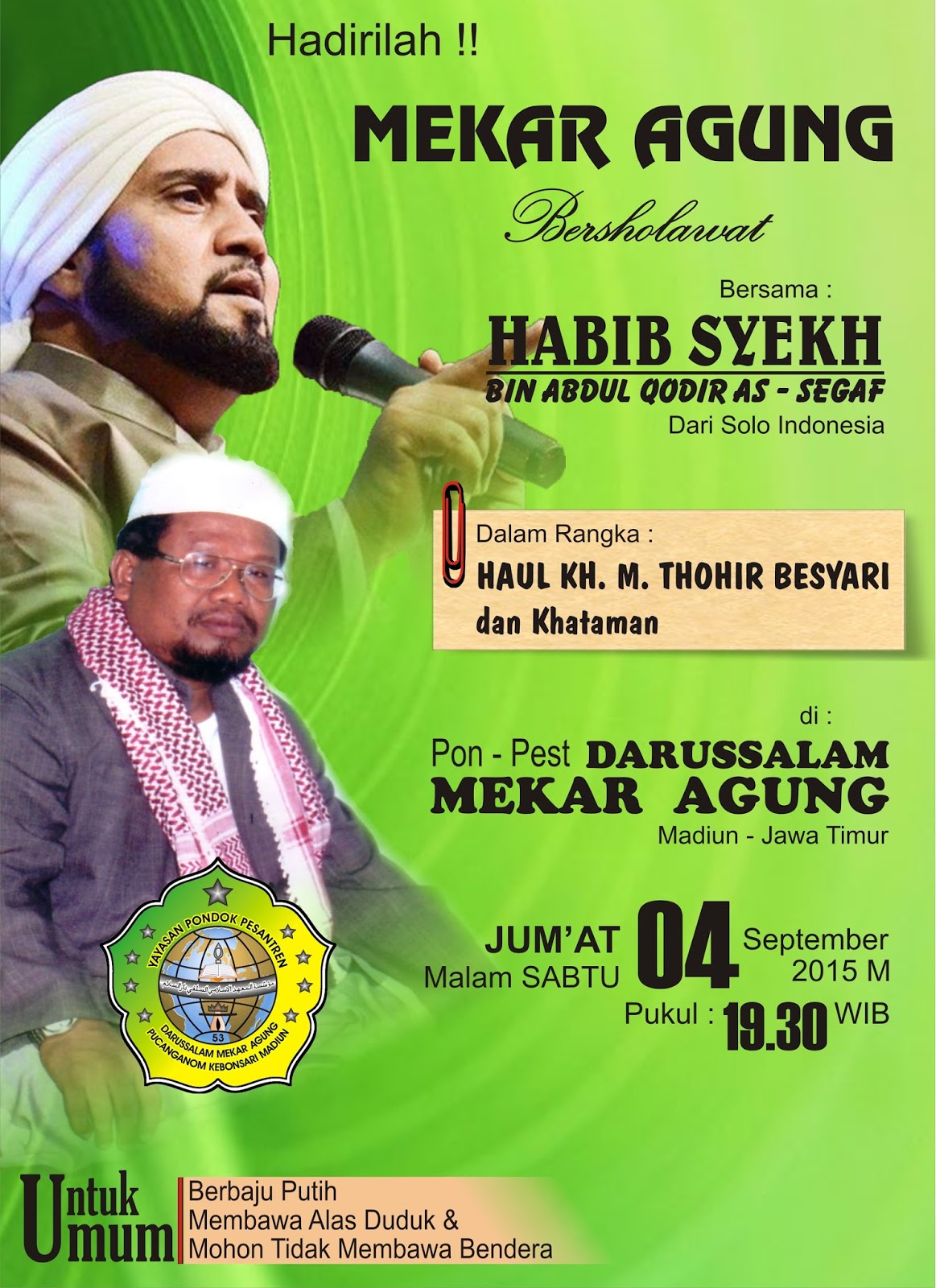 Jadwal Habib Syech Bulan September 2015 Terbaru Update 