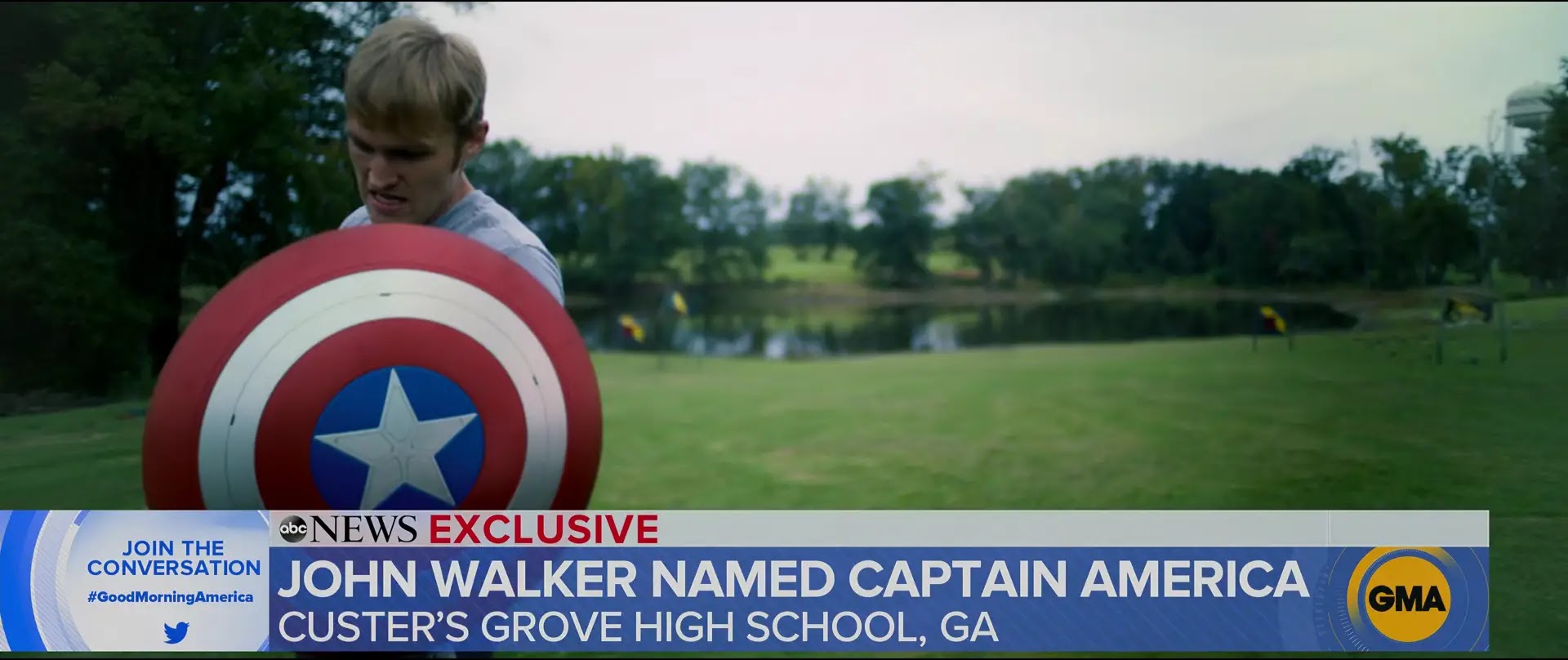 John walker in the falcons and the winter soldier