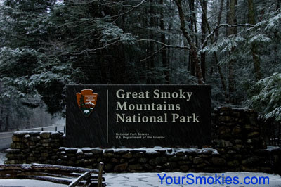 Great Smoky Mountains national park closes virtually all roads due to snow and ice