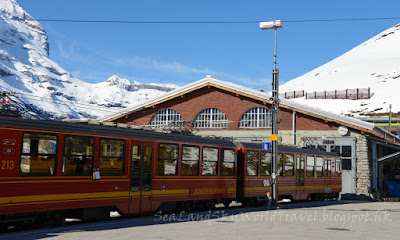 Jungfrau, 少女峰, 火車, train