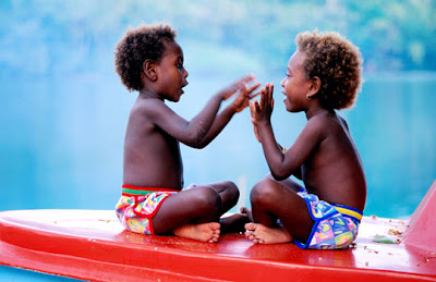 Solomon Islands - Children playing