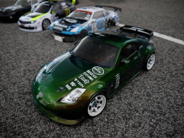 RC drift body Nissan 350Z rat style