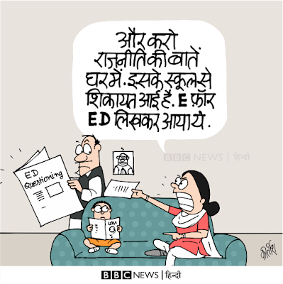 Cartoon, Political Cartoon, congress, BJP,