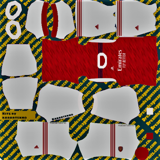 Arsenal Concept Kits Premier League 22/23 - DLS 23 Kits - Adidas