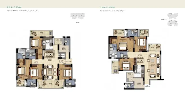 DLF THE ULTIMA Floor Plans