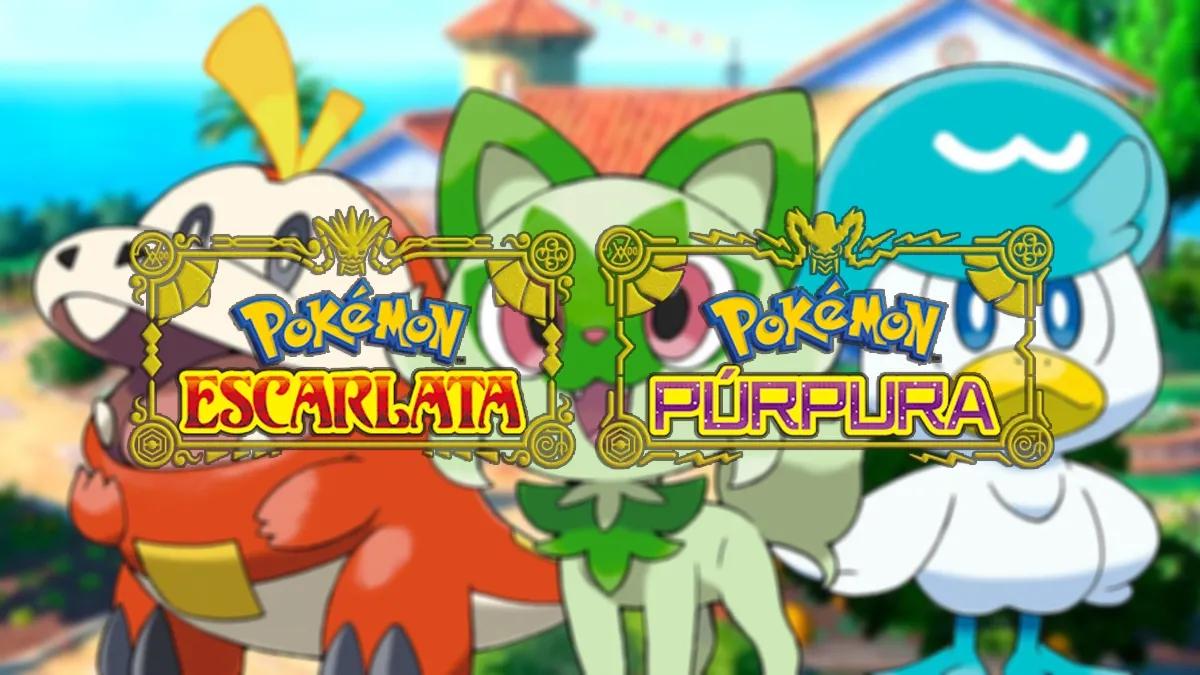 Videojuego Pokémon Escarlata y Purpura