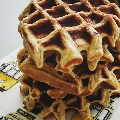 gaufre integral sem açúcar