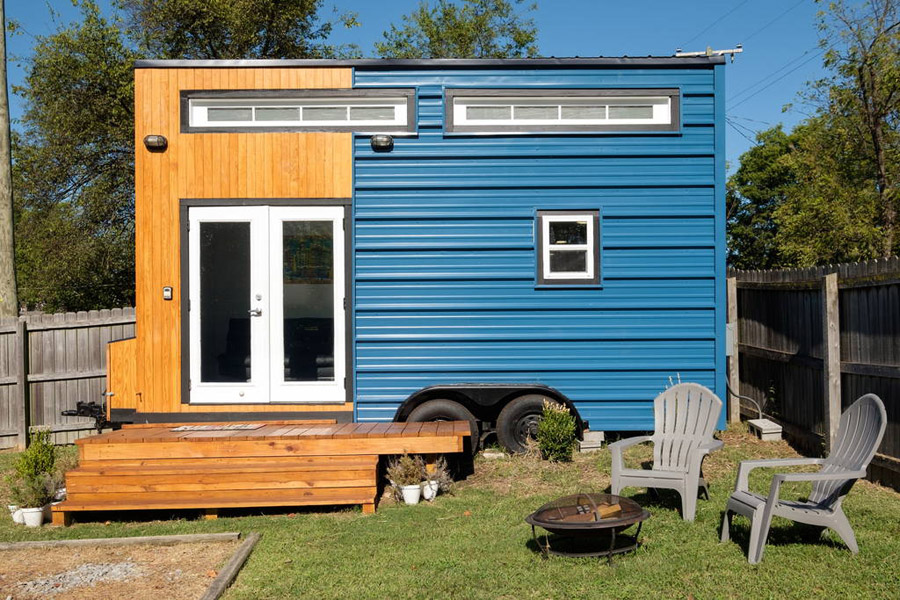  TINY  HOUSE  TOWN The Tennessee  Tiny  House  185 Sq Ft 