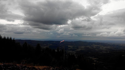 Thermiques parapente loge des gardes