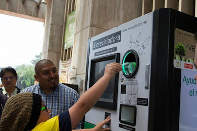 En Ciudad de México pagan el transporte público con basura