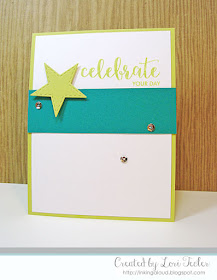 Celebrate Your Day card-designed by Lori Tecler/Inking Aloud-stamps from Avery Elle