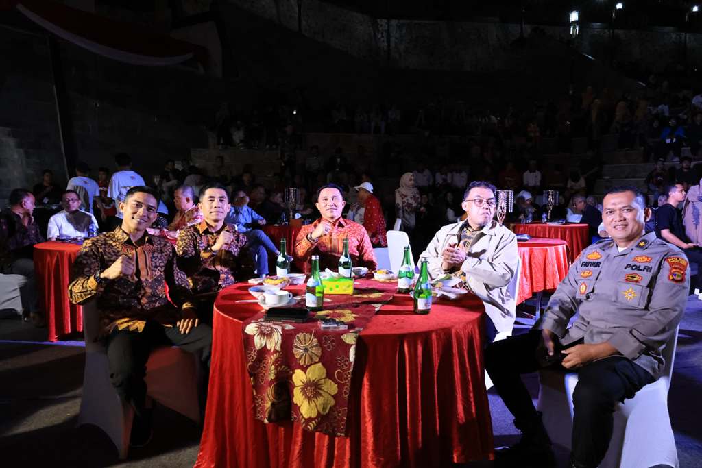 Malam Ramah Tamah Peresmian Pariwisata, Parosil Ajak Tamu Nikmati Keindahan Pasar Tematik