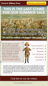 Naval and Military Press summer sale