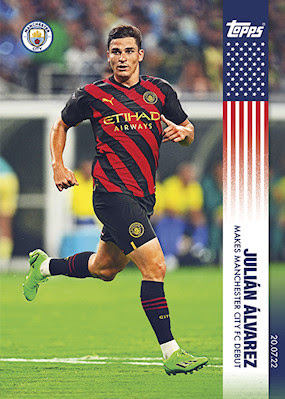 JULIAN ALVAREZ 2022-23 Topps Stadium Club Chrome UEFA Club Competitions  Soccer REFRACTOR PARALLEL Rookie Card RC #14 Argentina Manchester City at  's Sports Collectibles Store