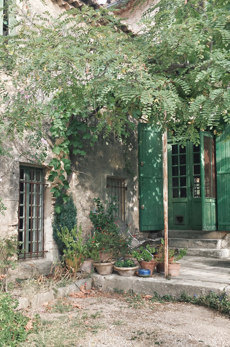 Mas de Gourgonnier dans les Baux-de-Provence