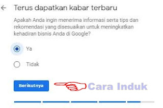 Cara daftar Google My Business