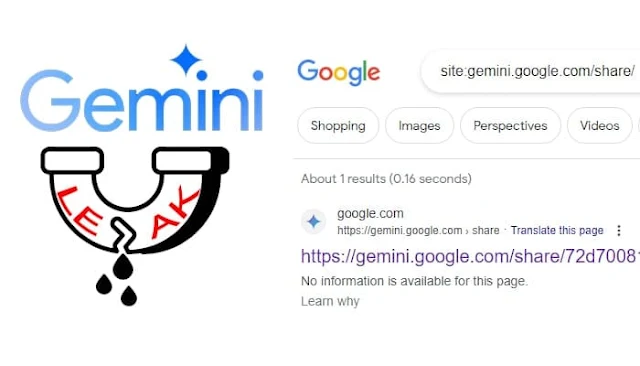 Google Gemini Chat Data Leaked: eAskme