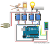 DIY home automation using Arduino, Relay and Bluetooth Module(HC-05)