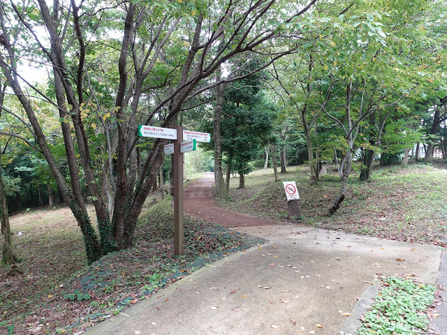 むきばんだ史跡公園の弥生の森遊歩道