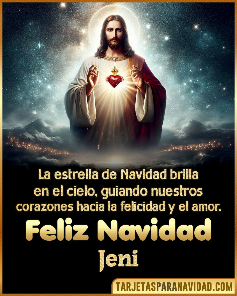 Tarjetas de navidad cristianas para Jeni